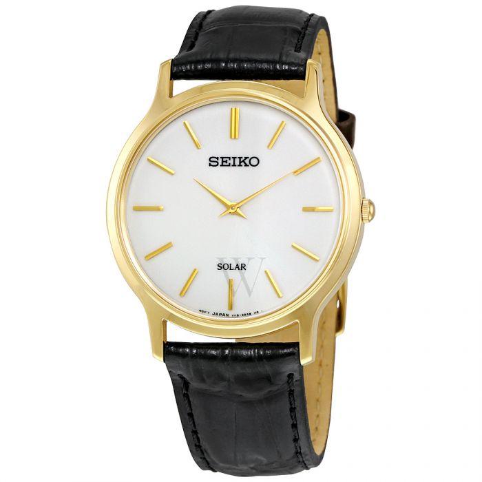 Елегантен мъжки часовник (черен) - Seiko SE-SUP872 Mens Watch | JAR Computers Елегантен мъжки часовник (черен) - Seiko SE-SUP872 Mens Watch