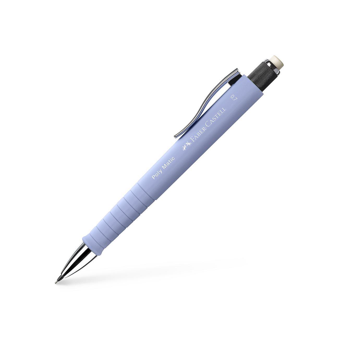 Faber-Castell Автоматичен молив Poly Matic, 0.7 mm, блед ирис | JAR Computers Faber-Castell Автоматичен молив Poly Matic, 0.7 mm, блед ирис