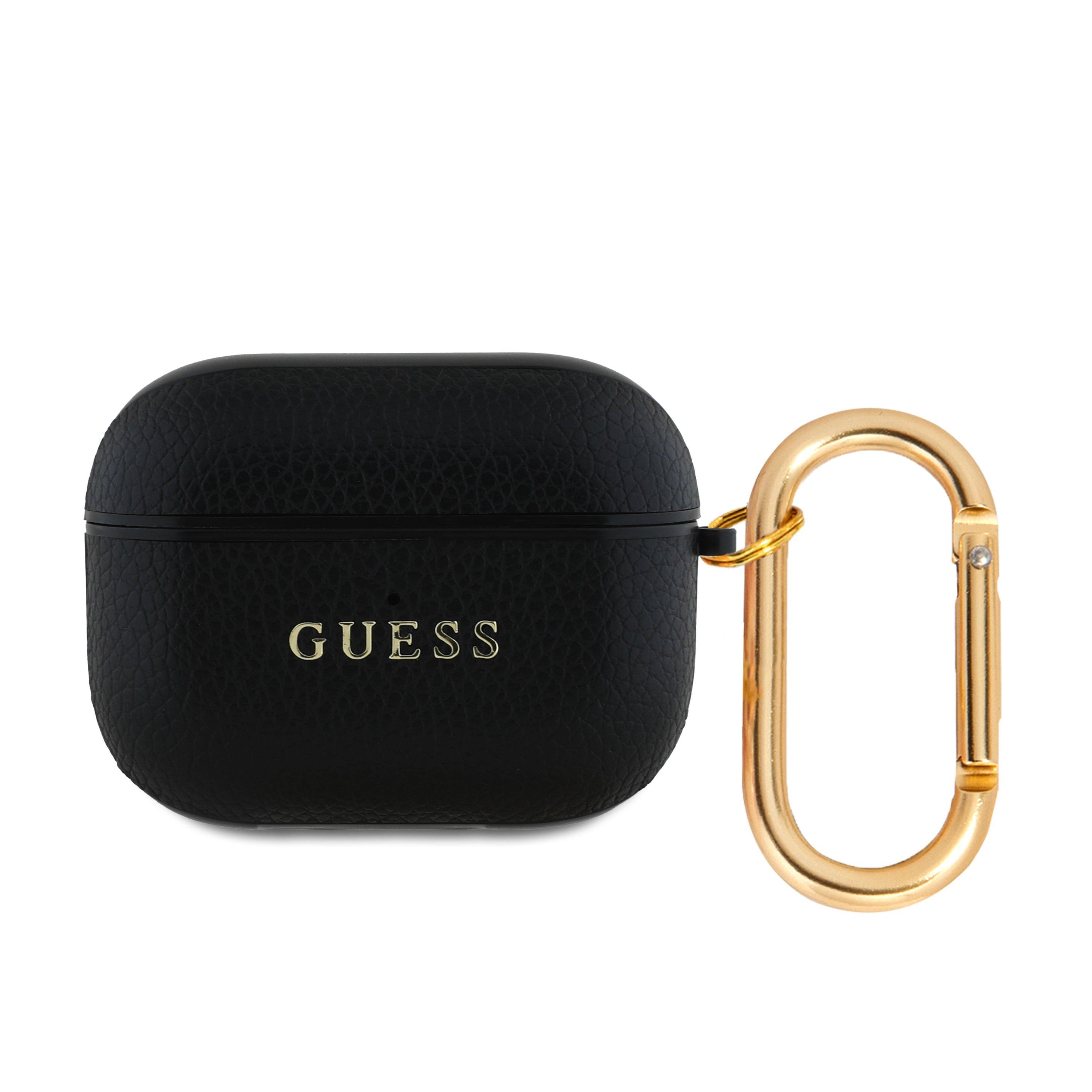 GUESS Калъф Airpods 3, PU Grained Classic Logo, черен - GUA3PGUGMK | JAR Computers GUESS Калъф Airpods 3, PU Grained Classic Logo, черен - GUA3PGUGMK