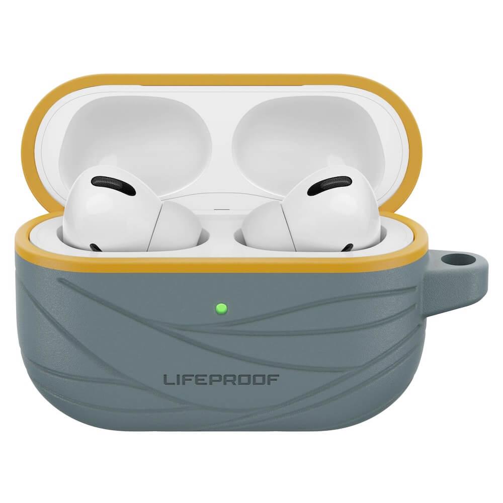 Хибриден кейс с карабинер за Apple Airpods Pro - Lifeproof Eco-friendly AirPods Case (сив) | JAR Computers Хибриден кейс с карабинер за Apple Airpods Pro - Lifeproof Eco-friendly AirPods Case (сив)