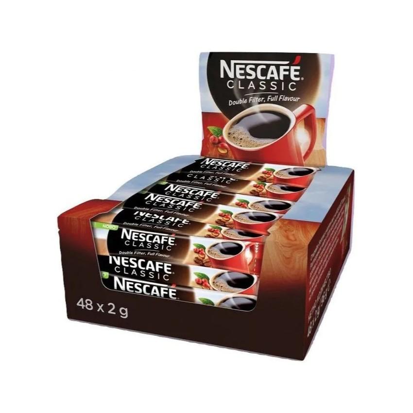 Кафе Nescafe Classic разтворимо, кутия 48 бр. x 2 г | JAR Computers Кафе Nescafe Classic разтворимо, кутия 48 бр. x 2 г