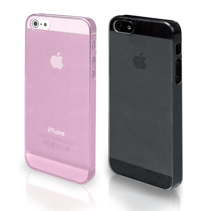 Комплект от два кейса за iPhone 5, iPhone 5S, iPhone SE - SBS Cover Crystal Glitter (черен и розов) | JAR Computers Комплект от два кейса за iPhone 5, iPhone 5S, iPhone SE - SBS Cover Crystal Glitter (черен и розов)