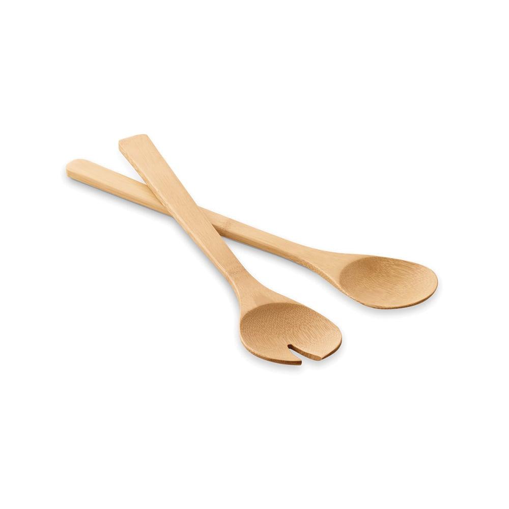 Комплект прибори за салата Salvy, бамбукови | JAR Computers Комплект прибори за салата Salvy, бамбукови