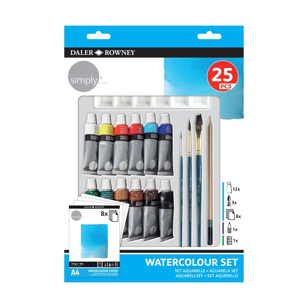 Комплект за рисуване DALER-ROWNEY Simply, | JAR Computers Комплект за рисуване DALER-ROWNEY Simply,