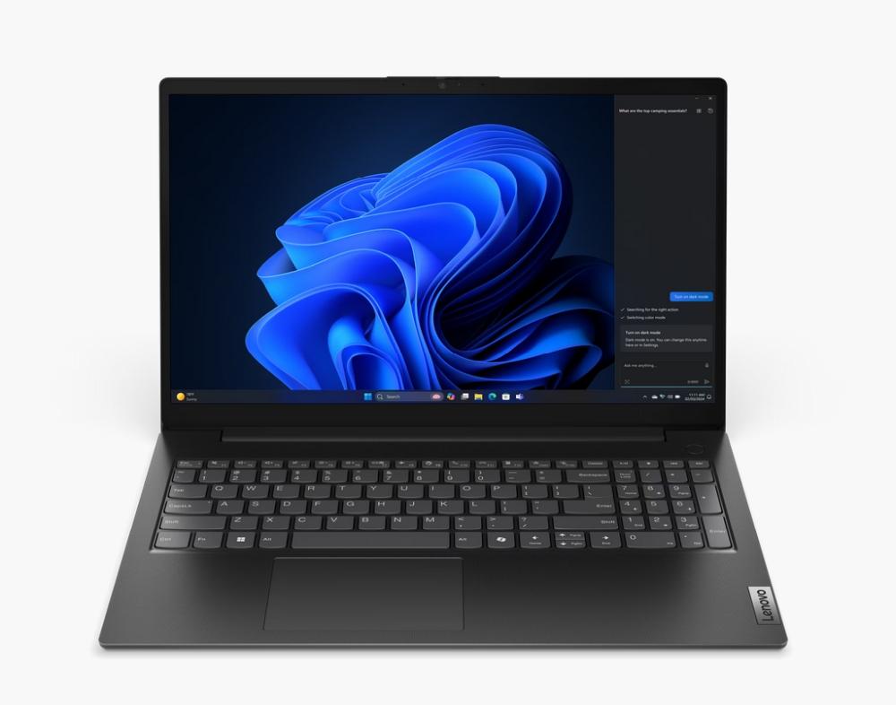 Lenovo V15 G5 Intel Core i3-1315U, 6C (up to 3.3GHz, 10MB), 16GB SODIMM DDR5-5200, 512GB SSD, 15.6" FHD (1920x1080) IPS AG, Intel UHD Graphics, HD 720p Cam, WLAN, BT, 3 cell, DOS, 3Y CCI+Essential USB Mouse+Toploader T210 Grey