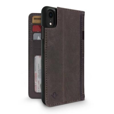 Луксозен кожен калъф (с кейс) тип портфейл за iPhone XR - TwelveSouth BookBook (кафяв) | JAR Computers Луксозен кожен калъф (с кейс) тип портфейл за iPhone XR - TwelveSouth BookBook (кафяв)