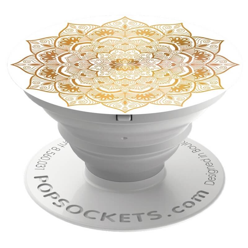 Поставка и аксесоар против изпускане на вашия смартфон - Popsockets Golden Silence (златист) | JAR Computers Поставка и аксесоар против изпускане на вашия смартфон - Popsockets Golden Silence (златист)