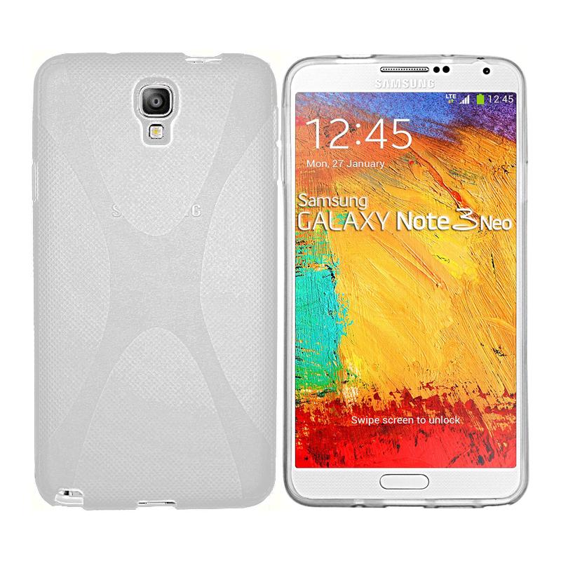 Силиконов калъф за Samsung Galaxy Note 3 Neo N7505 - X-Line Cover Case (сив) | JAR Computers Силиконов калъф за Samsung Galaxy Note 3 Neo N7505 - X-Line Cover Case (сив)