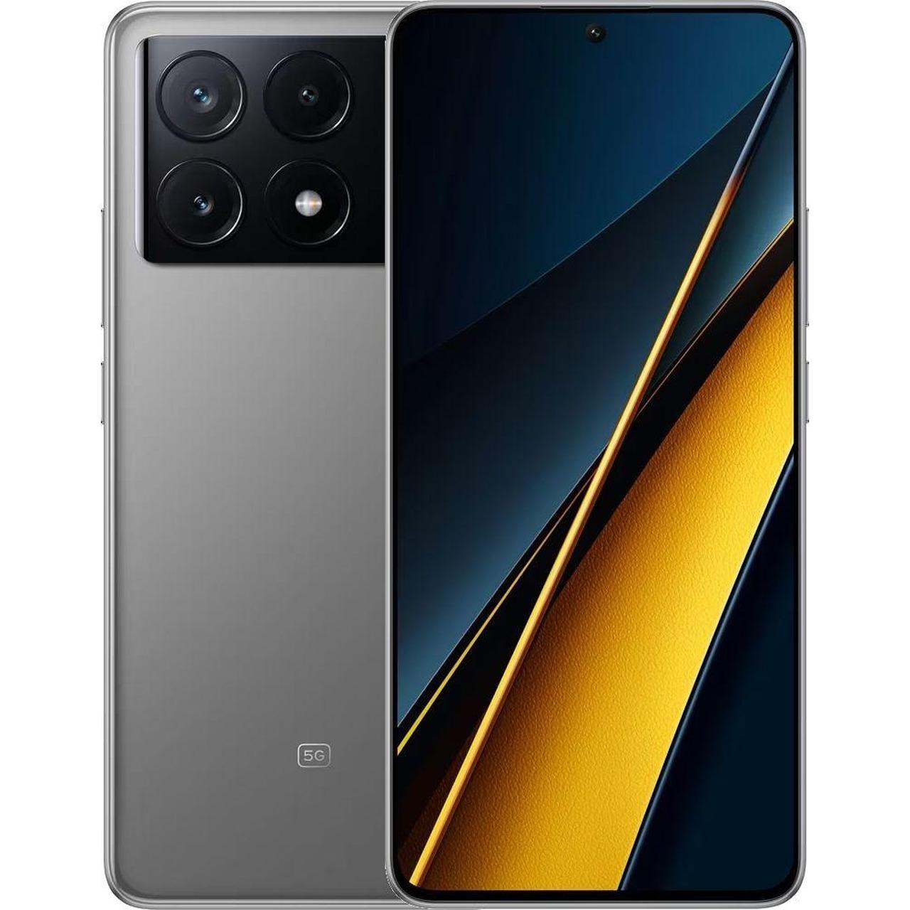 Смартфон Xiaomi Poco X6 Pro 5G 12 GB 512 GB, Сив