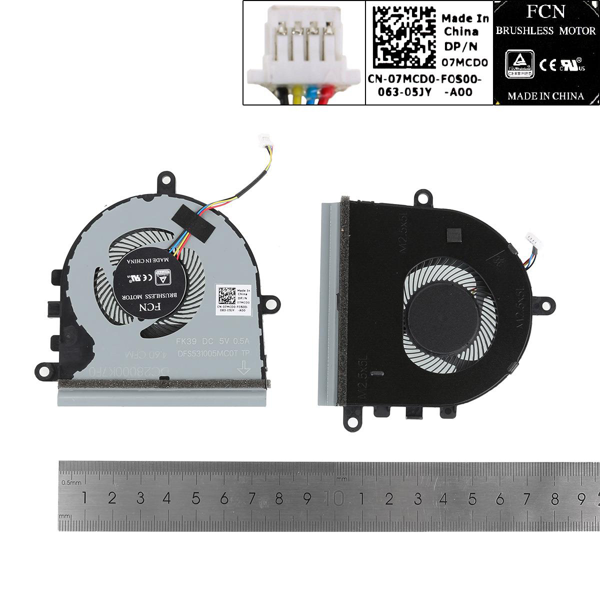 Вентилатор за лаптоп (CPU Fan) Dell Inspiron 5570 15-5575 3583 Type 2