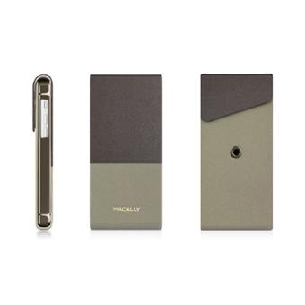 Вертикален кожен калъф и поставка за iPhone 5S, iPhone 5, iPhone SE - Macally Rotatable Flip case (кафяв) | JAR Computers Вертикален кожен калъф и поставка за iPhone 5S, iPhone 5, iPhone SE - Macally Rotatable Flip case (кафяв)