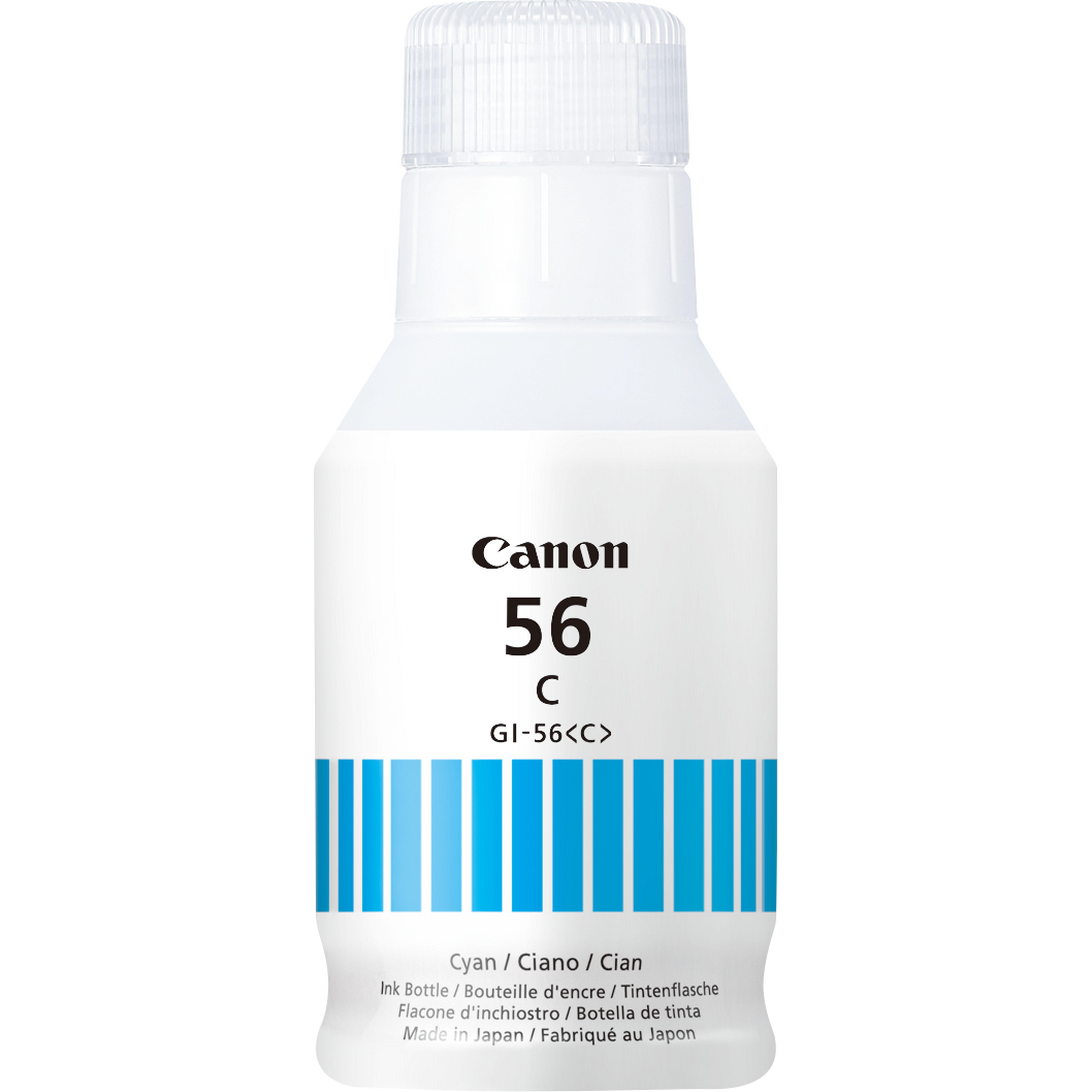 Бутилка мастило за Canon Maxify GX5500/GX7050 Series - Ink - /56/ - GI56C (GI-56C) / 4430C001 - Cyan - PN 4430C001 | JAR Computers Бутилка мастило за Canon Maxify GX5500/GX7050 Series - Ink - /56/ - GI56C (GI-56C) / 4430C001 - Cyan - PN 4430C001