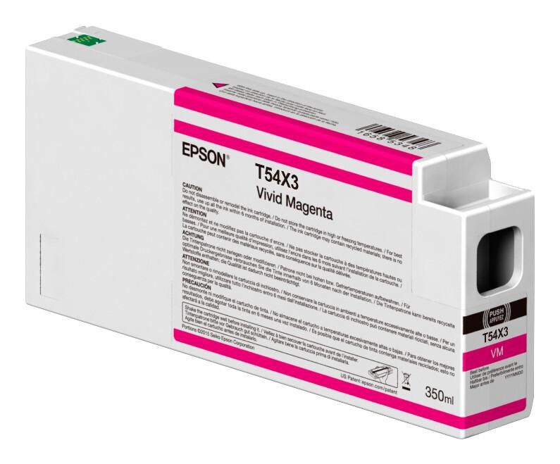 Epson Singlepack Vivid Light Magenta T54X60N UltraChrome HDX/HD 350ml | JAR Computers Epson Singlepack Vivid Light Magenta T54X60N UltraChrome HDX/HD 350ml