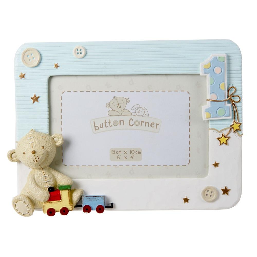 Фоторамка "1st Birthday" 15 x 10 см, синя | JAR Computers Фоторамка "1st Birthday" 15 x 10 см, синя