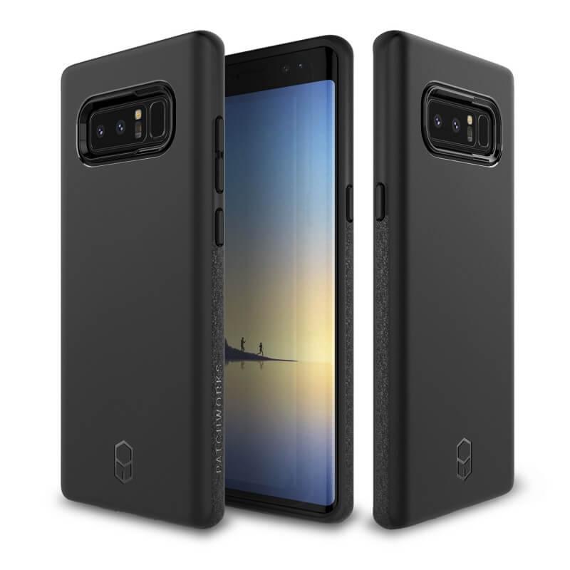 Хибриден TPU калъф за Samsung Galaxy Note 8 - Patchworks Level ITG Case (черен) | JAR Computers Хибриден TPU калъф за Samsung Galaxy Note 8 - Patchworks Level ITG Case (черен)