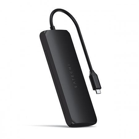 HUB USB Satechi Type-C (SSD, HDMI 4K, 2xUSB-A) ST-UCHSEK