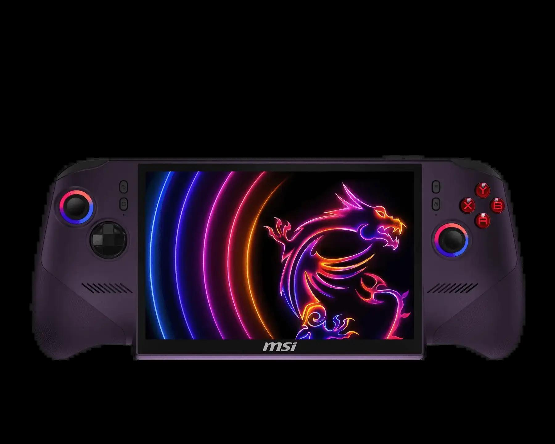 Игрова конзола MSI Claw 8 EX AI+ CG3EM - 8" IPS FHD+(1920x1200) 120Hz VRR, Intel Arc G3 Extreme, 32GB LPDDR5x, 1TB SSD, Win 11 Home - Void Purple