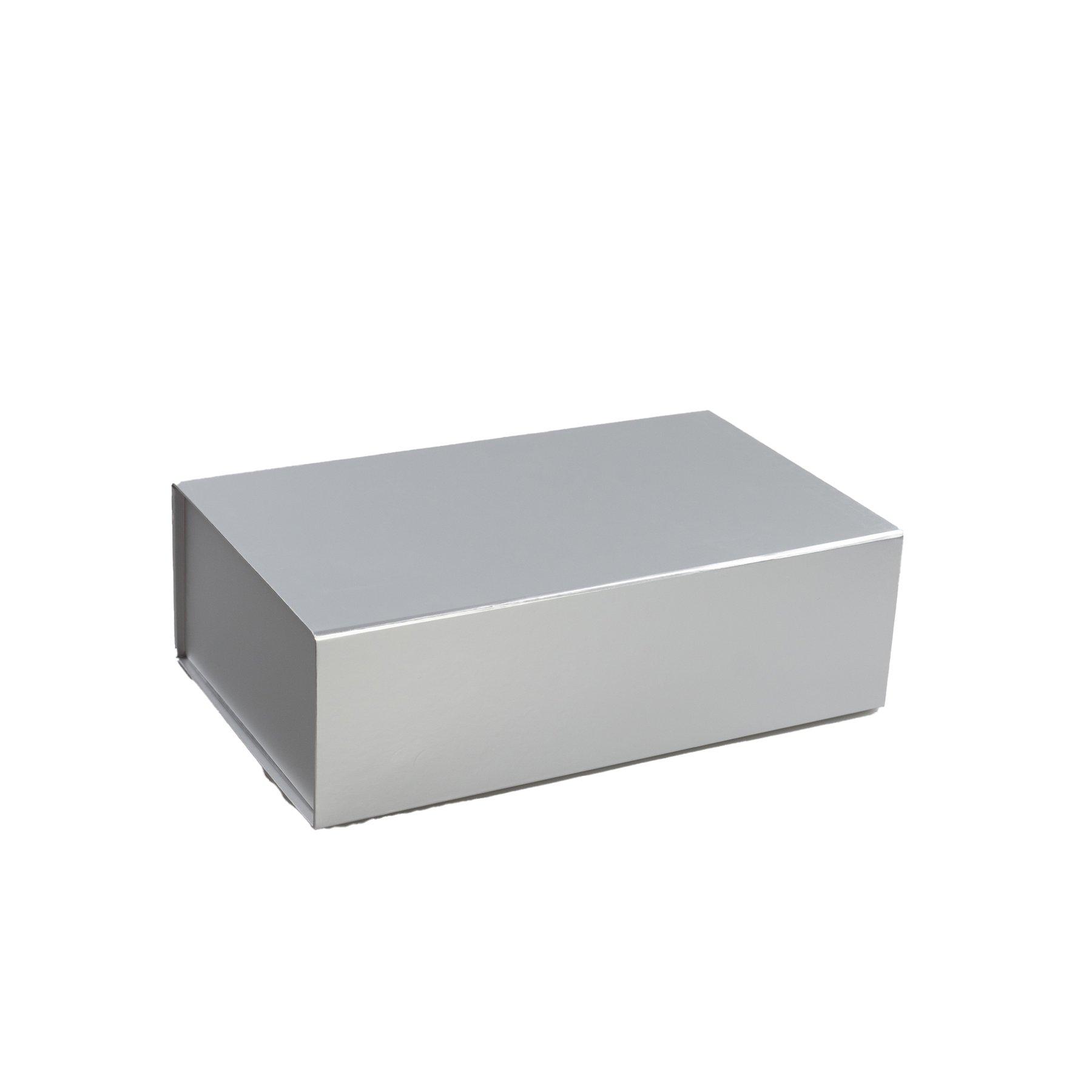 Office 1 Кутия Colorful, с магнитно затваряне, сгъваема, 35 х 20.5 х 11.3 cm, сребриста | JAR Computers Office 1 Кутия Colorful, с магнитно затваряне, сгъваема, 35 х 20.5 х 11.3 cm, сребриста