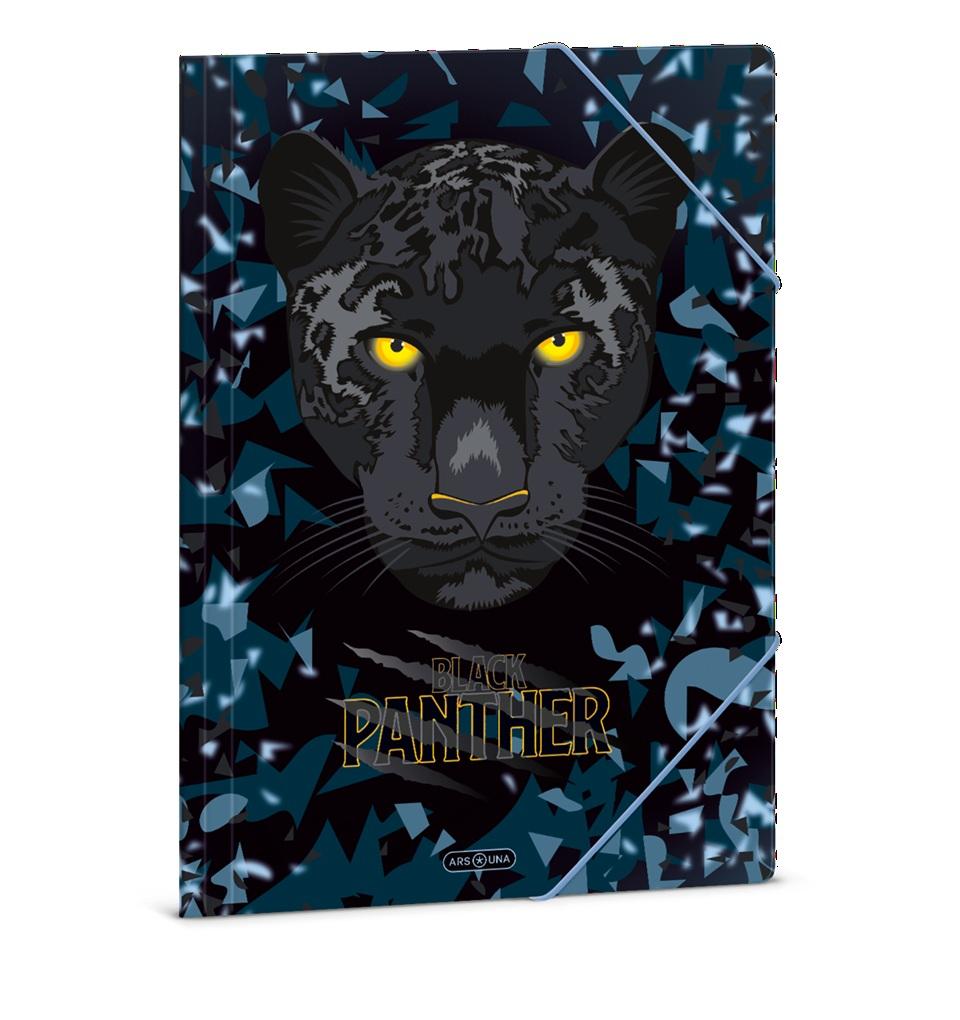 Папка с ластик Black Panther (5529) Ars Una | JAR Computers Папка с ластик Black Panther (5529) Ars Una