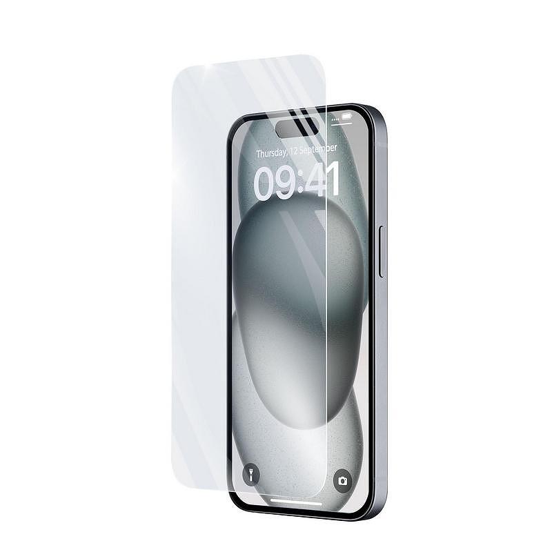 Протектор за дисплей Cellularline iPhone 15 Plus/15 Pro Max закалено стъкло