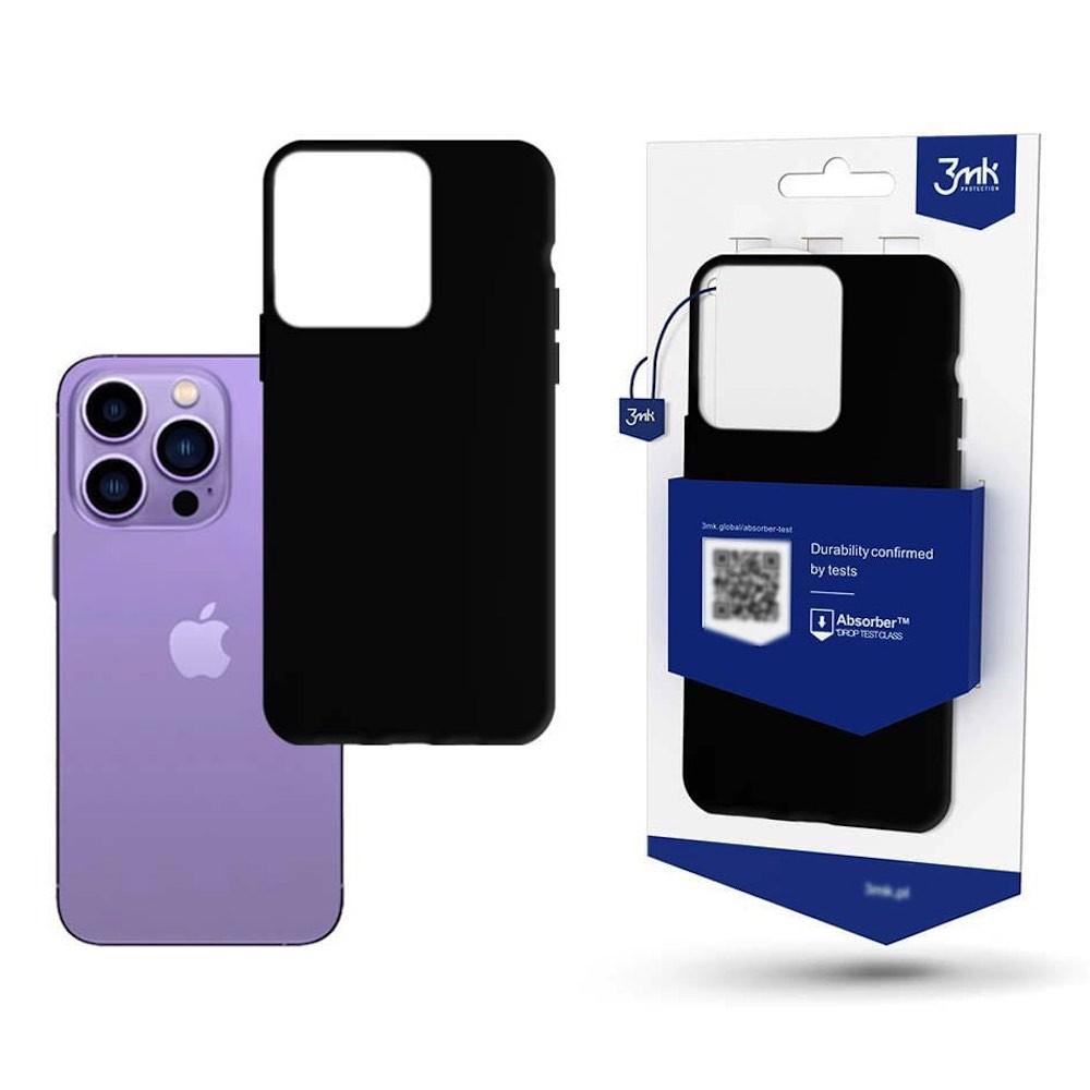 Силиконов (TPU) калъф за iPhone 14 Pro Max - 3MK Matt Case (черен) | JAR Computers Силиконов (TPU) калъф за iPhone 14 Pro Max - 3MK Matt Case (черен)