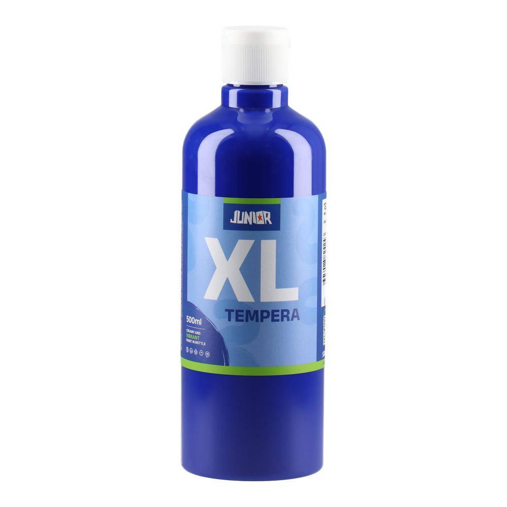 Темперна боя Junior Brillio, 500 ml, синя | JAR Computers Темперна боя Junior Brillio, 500 ml, синя
