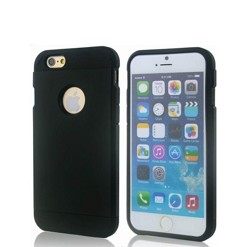 Удароустойчив хибриден кейс за iPhone 6 Plus, iPhone 6S Plus - TIPX Combo Case (черен) | JAR Computers Удароустойчив хибриден кейс за iPhone 6 Plus, iPhone 6S Plus - TIPX Combo Case (черен)