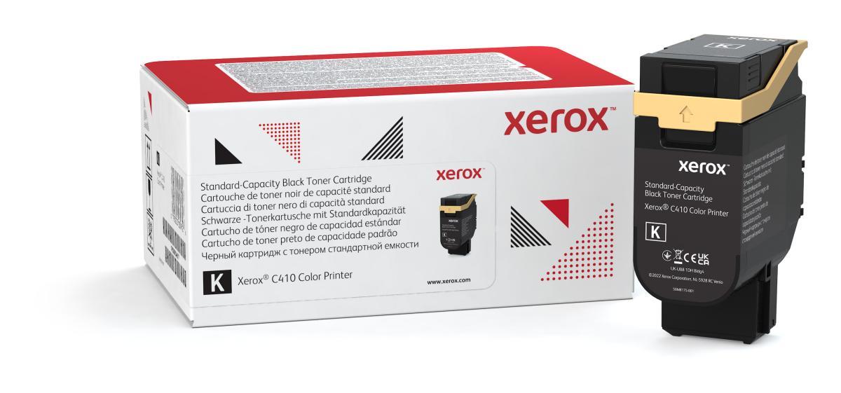 Xerox Genuine ® C410 Color Printer/VersaLink® C415 Color Multifunction Printer Black Standard capacity Toner Cartridge (2400 Pages) - 006R04677 | JAR Computers Xerox Genuine ® C410 Color Printer/VersaLink® C415 Color Multifunction Printer Black Standard capacity Toner Cartridge (2400 Pages) - 006R04677