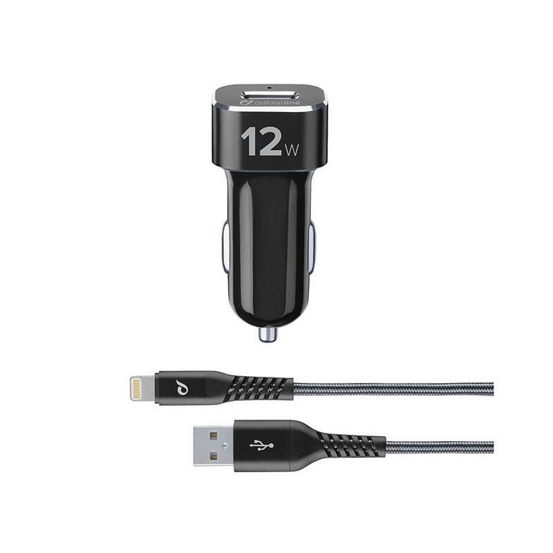 Зарядно устройство Cellularline Tetra Force 12-24V 12W | JAR Computers Зарядно устройство Cellularline Tetra Force 12-24V 12W