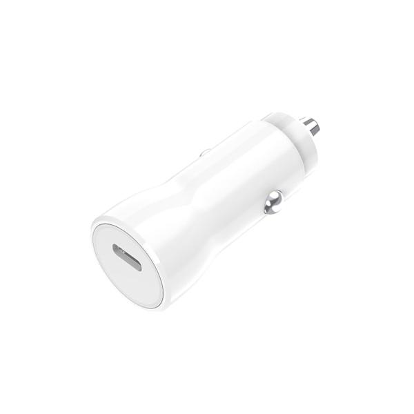 Зарядно за кола TNB, USB Type C, 20 W, кабел USB Type C - Lightning, дължина 1 m | JAR Computers Зарядно за кола TNB, USB Type C, 20 W, кабел USB Type C - Lightning, дължина 1 m
