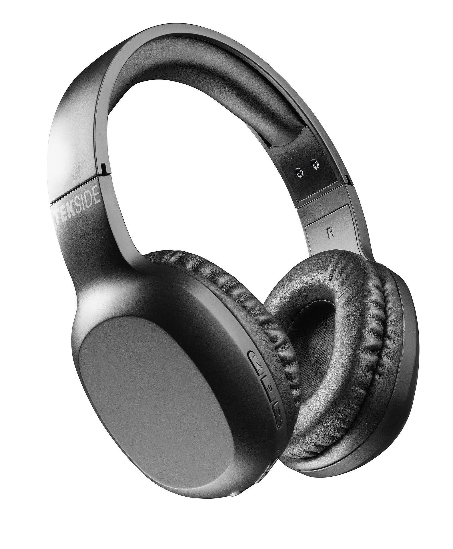 Bluetooth слушалки Tekside, Черни | JAR Computers Bluetooth слушалки Tekside, Черни