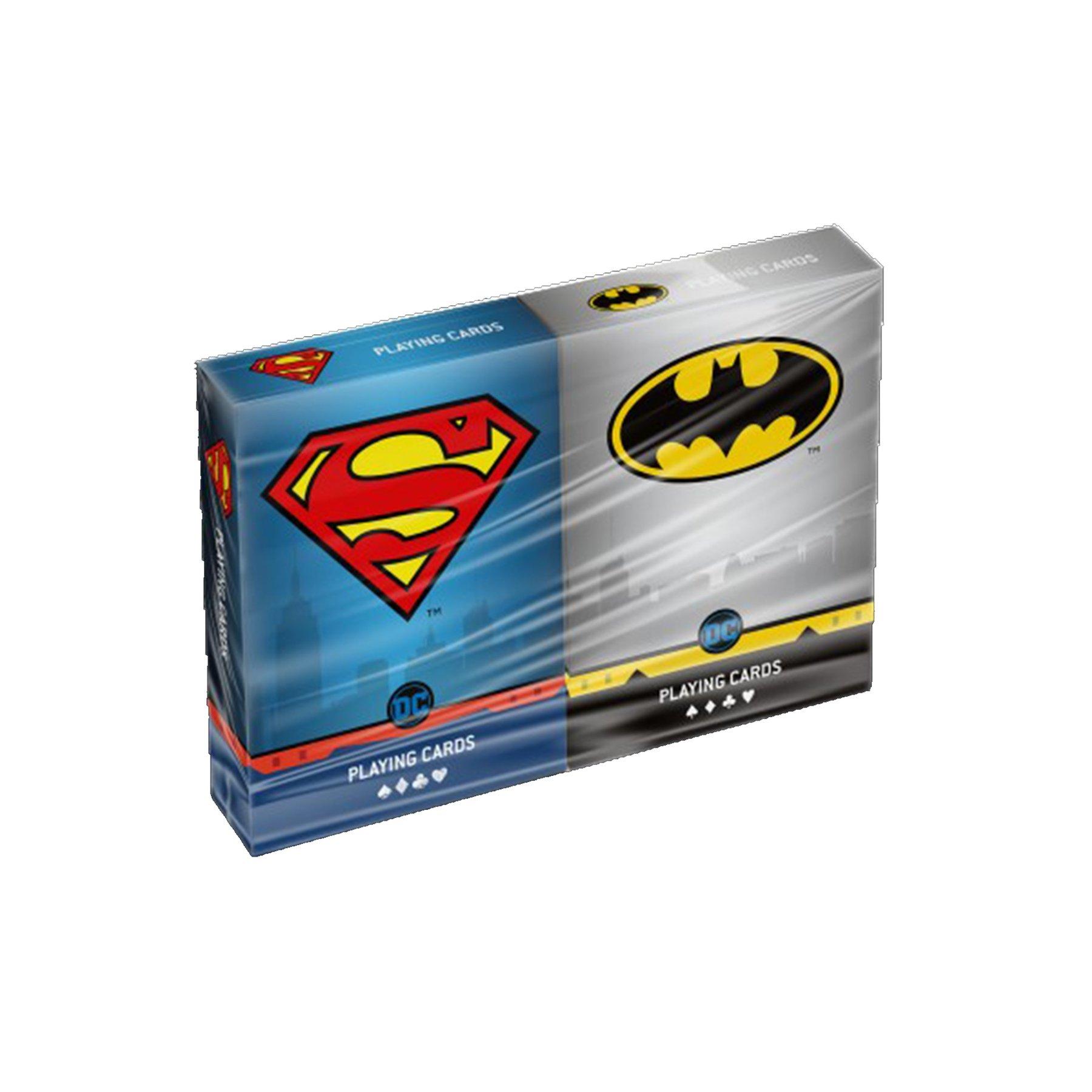 Cartamundi Карти за игра Superman & Batman, 2 тестета | JAR Computers Cartamundi Карти за игра Superman & Batman, 2 тестета
