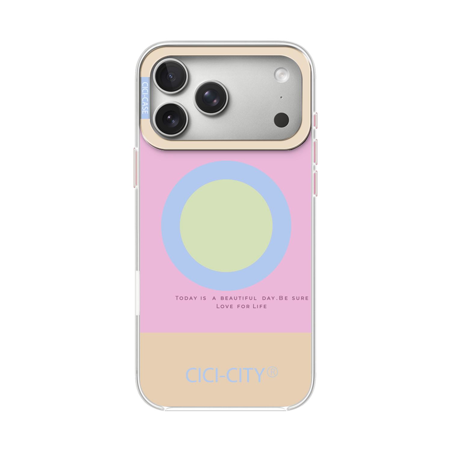 Калъф CiCi Candy Pastel MagSafe Apple iPhone 17 Pro Max /розово-жълт/ | JAR Computers Калъф CiCi Candy Pastel MagSafe Apple iPhone 17 Pro Max /розово-жълт/