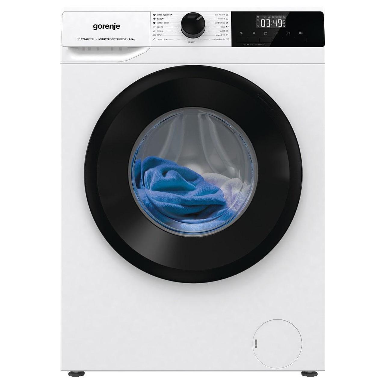 Пералня Gorenje WNHPI94A1PS*** , 1400 об./мин., 9.00 kg, A , Бял