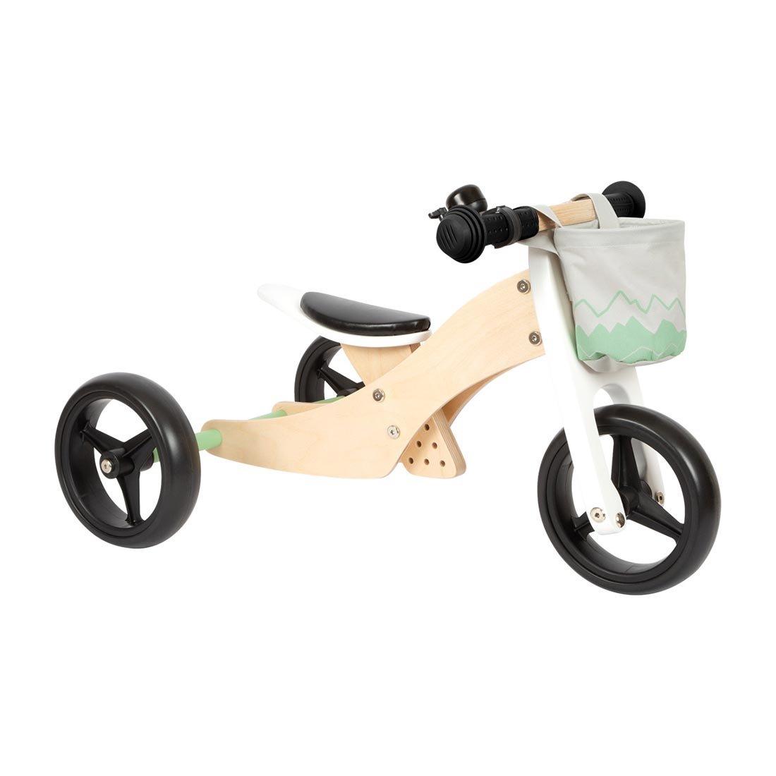 Small Foot Велосипед-триколка, 4 в 1, дървен, 64 х 42 х 37 cm | JAR Computers Small Foot Велосипед-триколка, 4 в 1, дървен, 64 х 42 х 37 cm