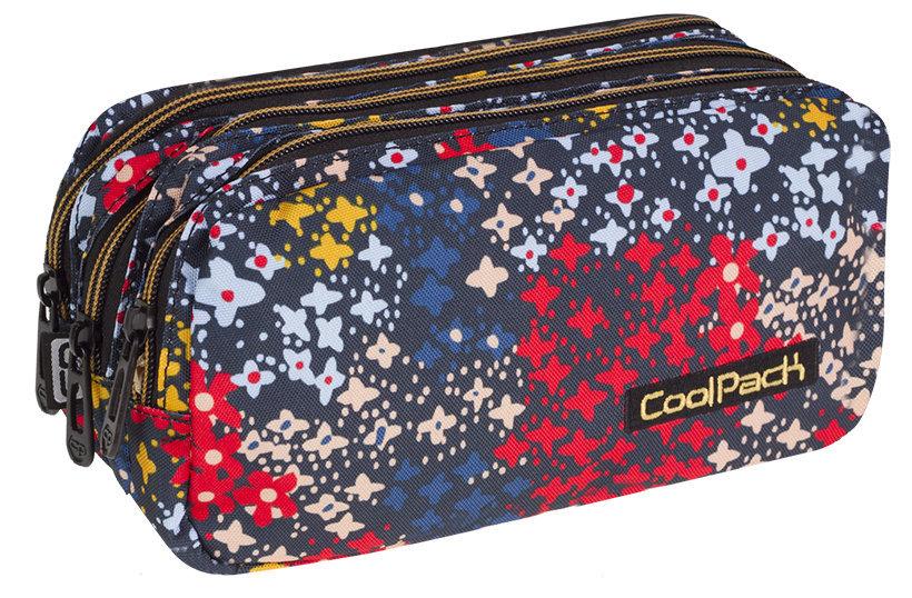 Ученически несесер с три ципа COOLPACK - PRIMUS - Summer Meadow