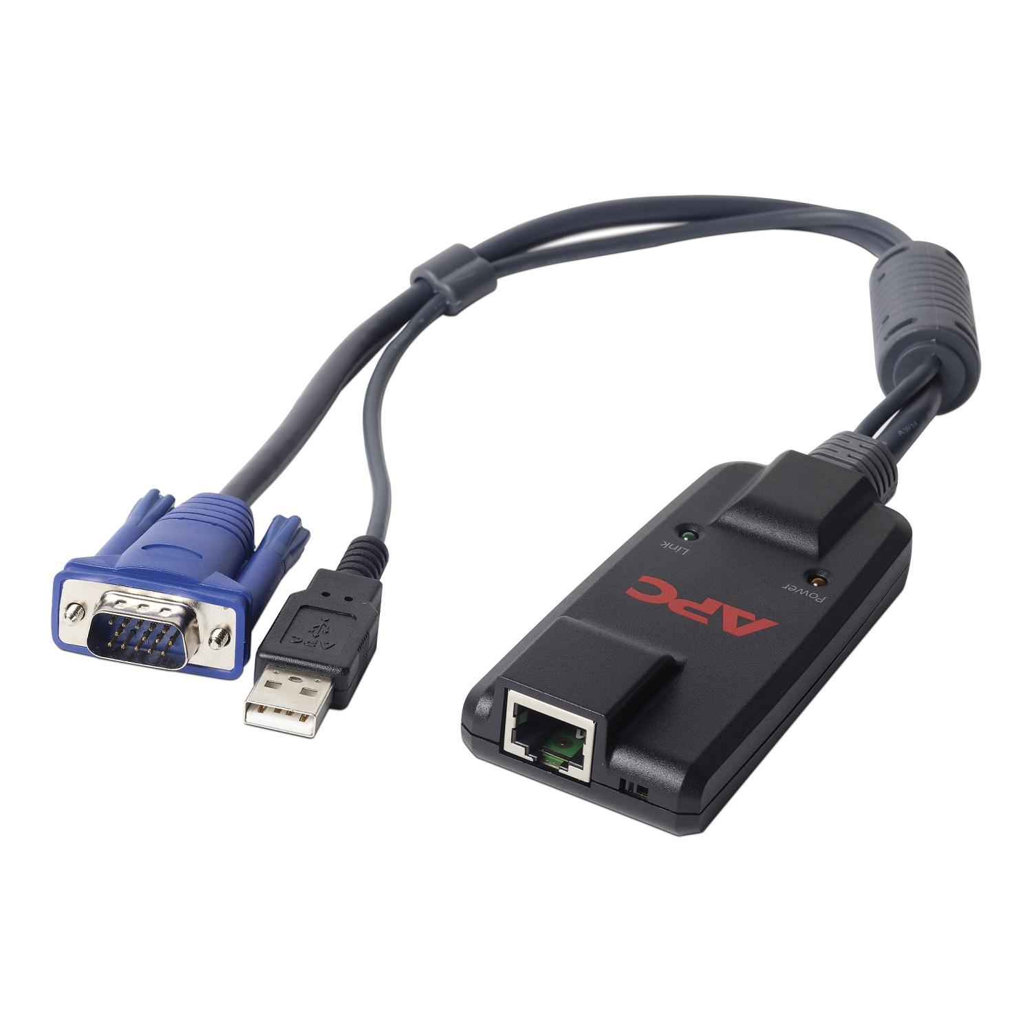 APC KVM-USBVM кабел за клавиатура, видео и мишка (KVM) Черен | JAR Computers APC KVM-USBVM кабел за клавиатура, видео и мишка (KVM) Черен