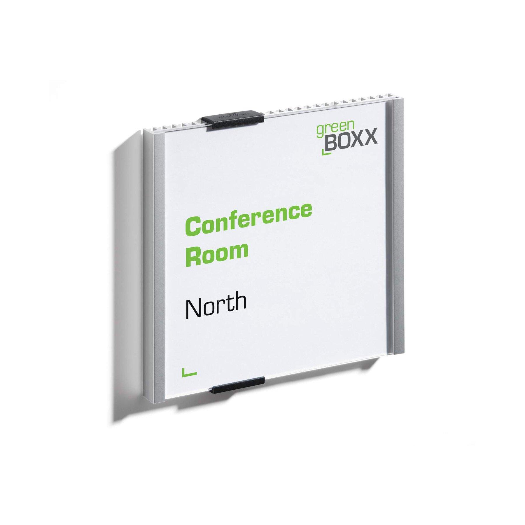 Durable Табела за врата Info Sign, 149 x 148.5 mm, сребриста | JAR Computers Durable Табела за врата Info Sign, 149 x 148.5 mm, сребриста