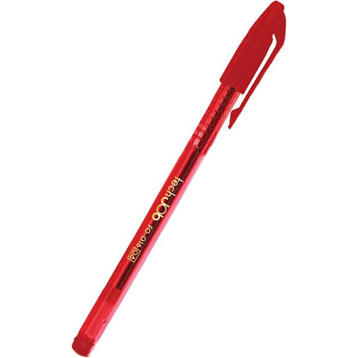Химикалка FO-016 Tech Job 0.8 мм червен