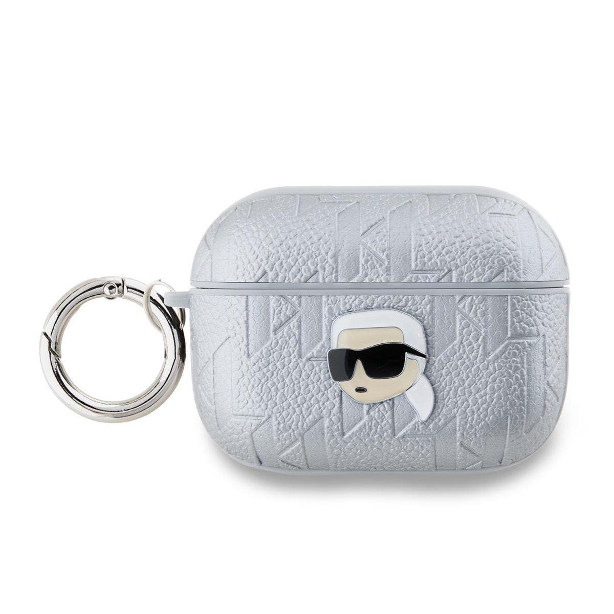 Karl Lagerfeld Калъф AirPods Pro 2, PU Embossed Karl Head - KLAP2PGKIPS | JAR Computers Karl Lagerfeld Калъф AirPods Pro 2, PU Embossed Karl Head - KLAP2PGKIPS
