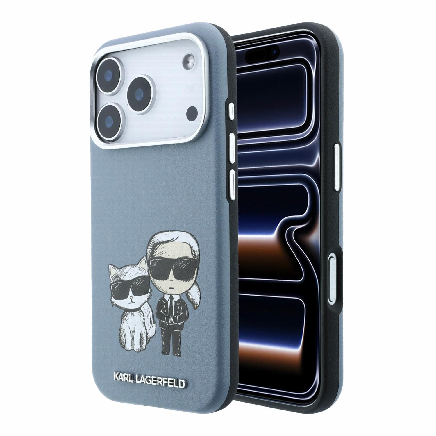 Karl Lagerfeld Калъф Apple iPhone 18 Pro/ 17 Pro, PU Semi Wrap Smooth Sketch Bodies Magsafe /син/ - KLHMP18L6PWKCIDB | JAR Computers Karl Lagerfeld Калъф Apple iPhone 18 Pro/ 17 Pro, PU Semi Wrap Smooth Sketch Bodies Magsafe /син/ - KLHMP18L6PWKCIDB