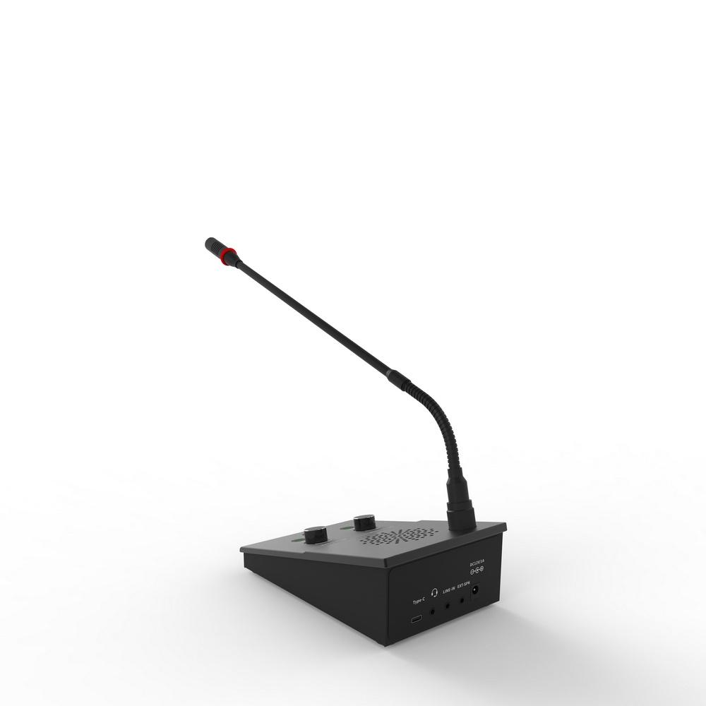 MEEYI E511-H :: Интерком система за гише, half-duplex, 2 микрофона с 2 говорителя, 32 GB памет за запис