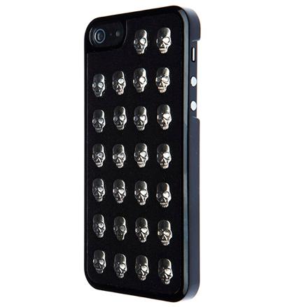 Поликарбонатов кейс за iPhone 5, iPhone 5S, iPhone SE - VCubed Skull Silver Bosses | JAR Computers Поликарбонатов кейс за iPhone 5, iPhone 5S, iPhone SE - VCubed Skull Silver Bosses
