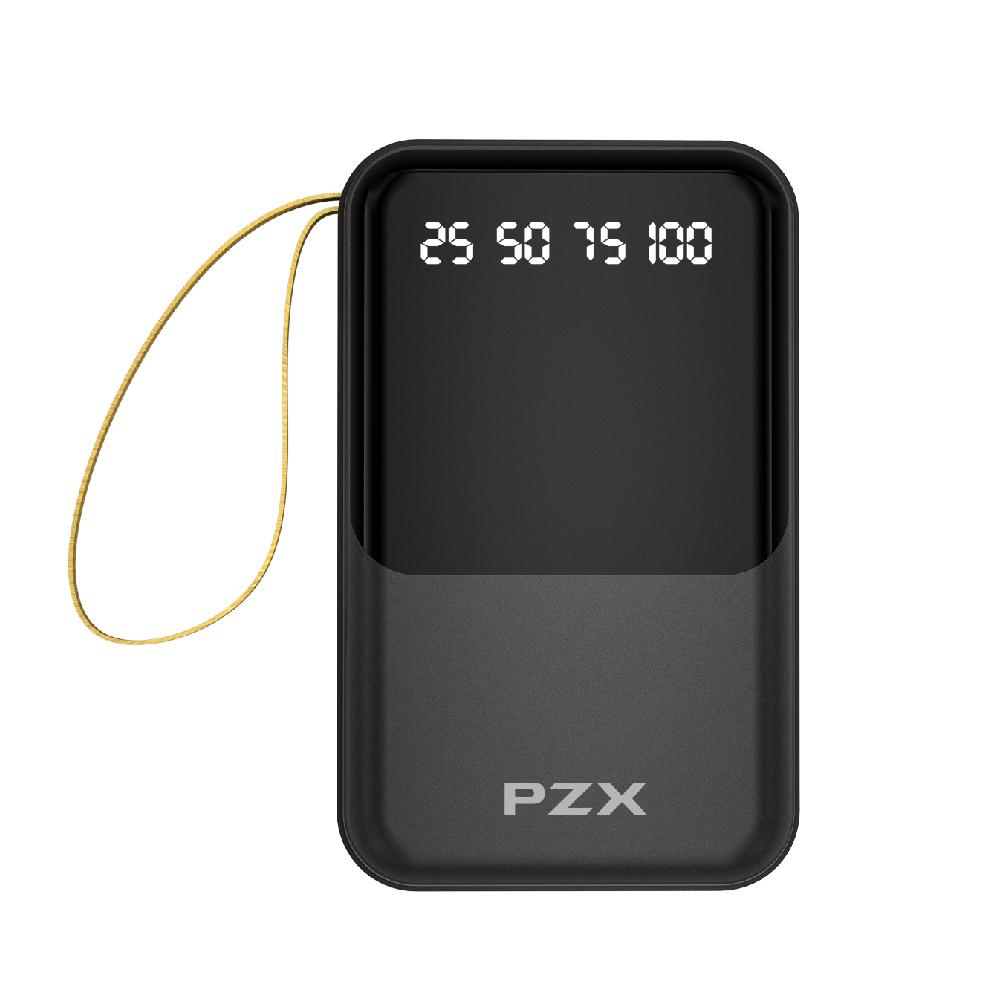 Power bank  PZX C136 10000mah, Type C, Micro USB, Lightning кабел | JAR Computers Power bank  PZX C136 10000mah, Type C, Micro USB, Lightning кабел