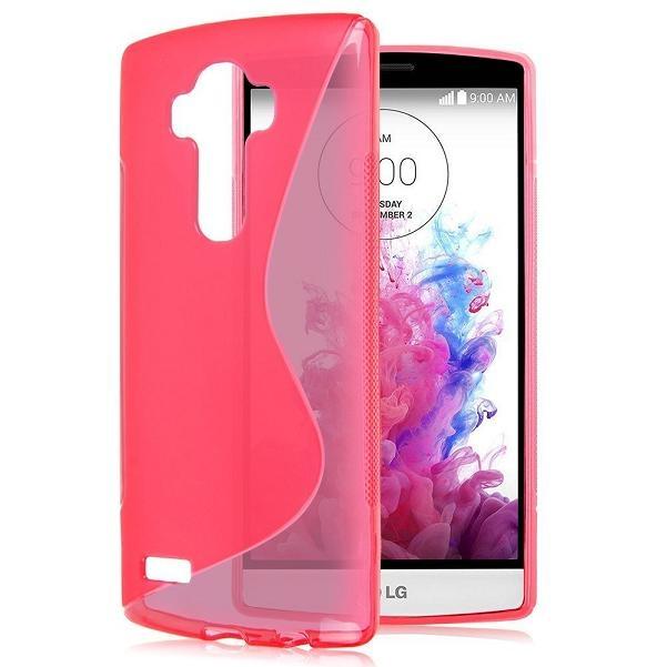 Силиконов (TPU) калъф за LG G4 - S-Line Cover Case (розов) | JAR Computers Силиконов (TPU) калъф за LG G4 - S-Line Cover Case (розов)