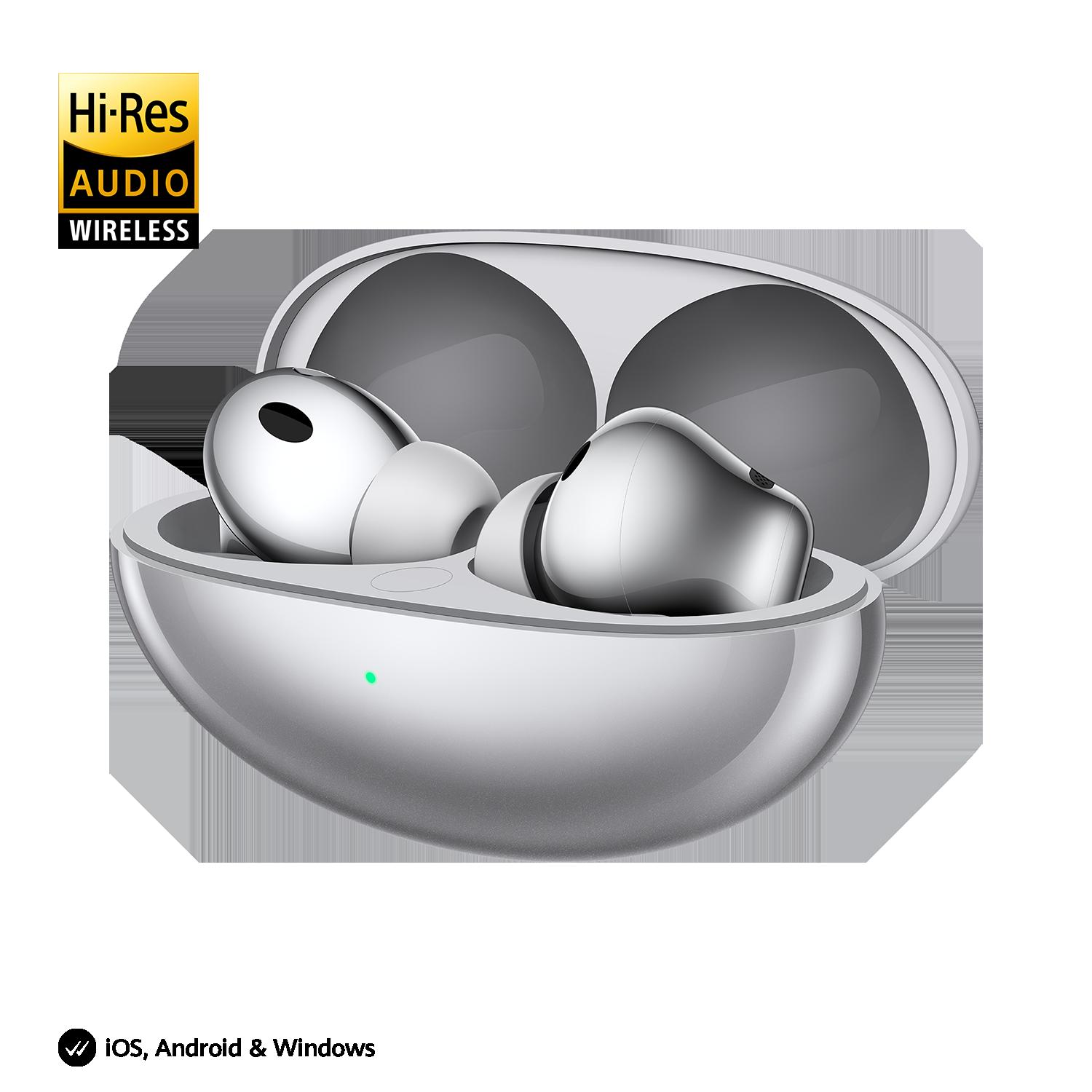 Слушалки с микрофон Huawei FREEBUDS NEO SILVER 55039438 , Bluetooth , IN-EAR (ТАПИ)