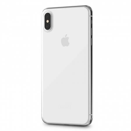 Тънък силиконов (TPU) калъф (0.35 mm) за iPhone XS Max - Moshi SuperSkin (прозрачен) | JAR Computers Тънък силиконов (TPU) калъф (0.35 mm) за iPhone XS Max - Moshi SuperSkin (прозрачен)