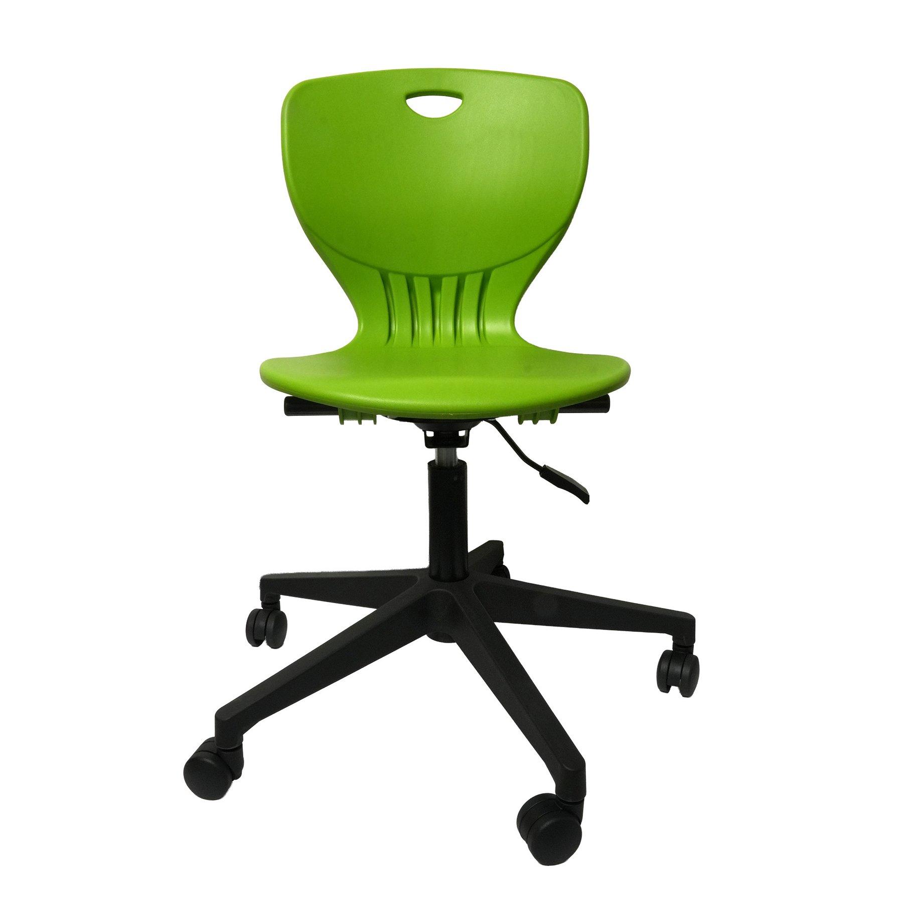 Ученически стол RFG Maxima Move Black, полипропилен, до 120 kg, зелен, 2 броя в комплект | JAR Computers Ученически стол RFG Maxima Move Black, полипропилен, до 120 kg, зелен, 2 броя в комплект