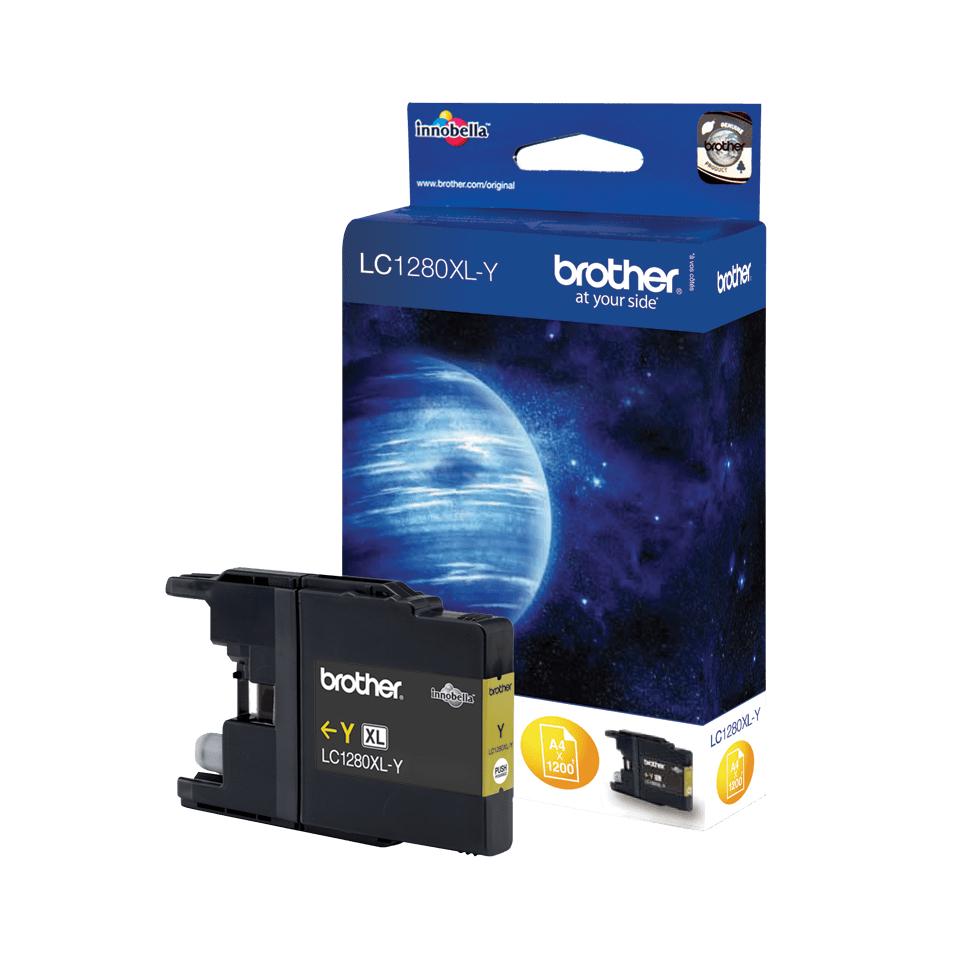 Brother LC1280XLYBP глава и патрон за мастиленоструен принтер 1 броя Оригинал Висок (XL) добив Жълт | JAR Computers Brother LC1280XLYBP глава и патрон за мастиленоструен принтер 1 броя Оригинал Висок (XL) добив Жълт
