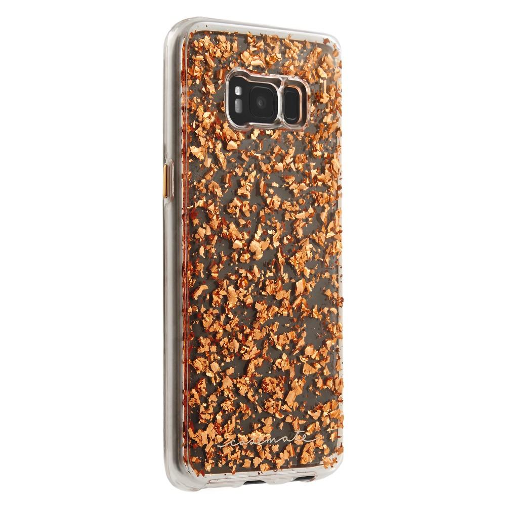 Дизайнерски кейс с елементи от розово злато и висока защита за Samsung Galaxy S8 - CaseMate Karat Case (розово злато) | JAR Computers Дизайнерски кейс с елементи от розово злато и висока защита за Samsung Galaxy S8 - CaseMate Karat Case (розово злато)